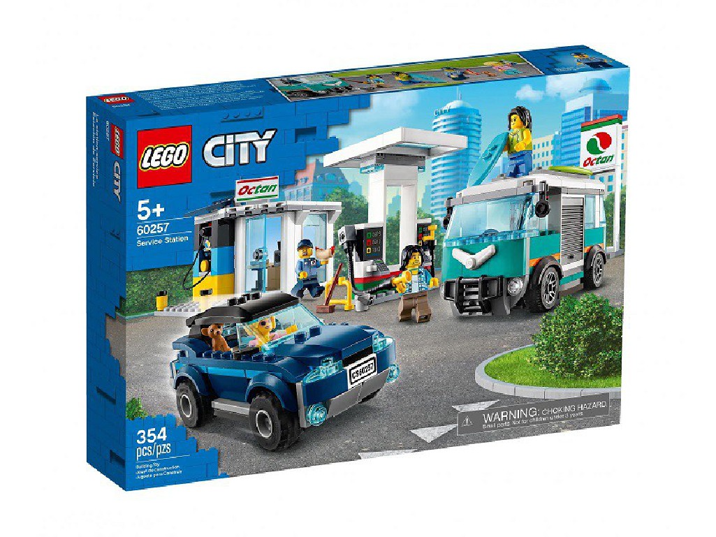 LEGO City Stacja benzynowa 60257
