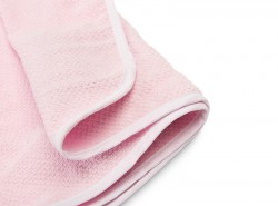 SENSILLO Ręcznik okrycie kąpielowe 100x100 cm Różowy