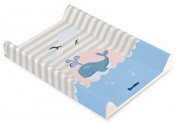 Przewijak na łóżeczko SENSILLO 70cm Lovely Friends - Wieloryb beżowy