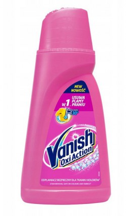 Vanish Oxi Action odplamiacz wielofunkcyjny 1 l Pink
