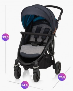 Baby Design Smart wózek spacerówka 07 light gray