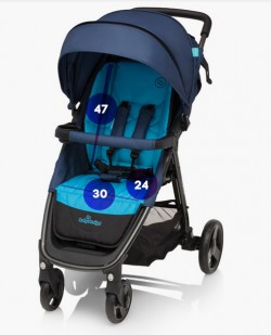 Baby Design Clever wózek spacerowy 04 green