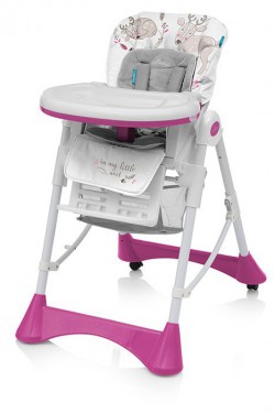 Baby Design Pepe krzesełko do karmienia 08 pink
