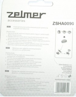 Zelmer ZSHA 0090 zestaw 3 ostrzy do golarek