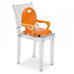 Chicco Pocket Snack krzesełko turystyczne kompaktowe pomarańczowe