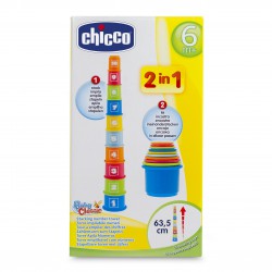 Chicco kolorowa wieża z cyferkami 7511000