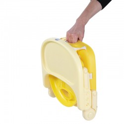 Chicco Pocket Snack krzesełko turystyczne kompaktowe żółte