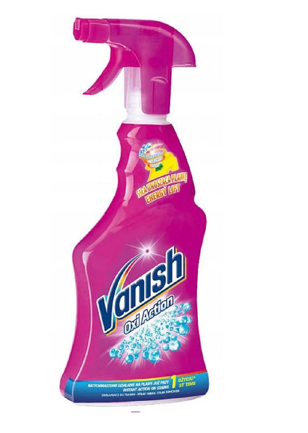 Vanish Oxi Action odplamiacz do tkanin w sprayu 500 ml