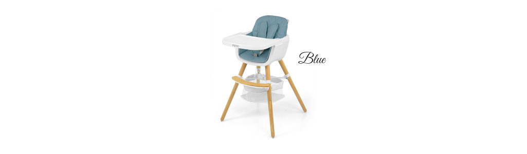 Milly Mally Krzesełko do karmienia 2w1 Espoo Blue