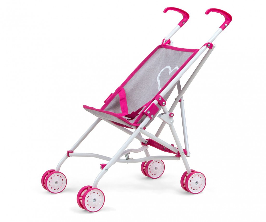 Milly Mally wózek dla lalek Julia Prestige Pink