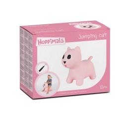 Hoppymals Tootiny skoczek kotek różowy + pompka