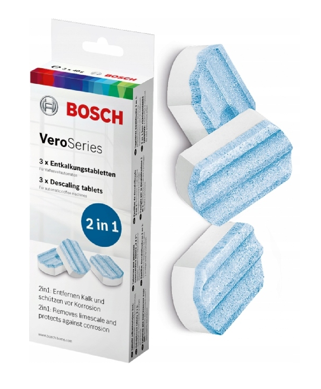 Tabletki odkamieniające Bosch TCZ8002A
