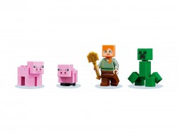 LEGO Minecfart Dom w kształcie świni 21170