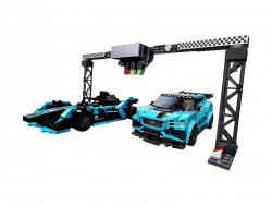 LEGO Speed Formula Panasonic Jaguar Racing GEN2&Jaguar I-PACE eTROPHY 76898