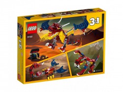 LEGO Creator 3 w 1 Smok ognia 31102