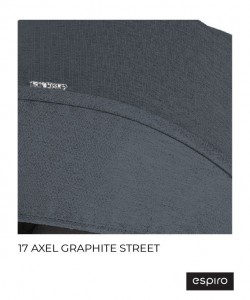Espiro Axel wózek spacerowy 17 graphite street