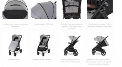 Baby Design Look gel wózek spacerowy 07/2021