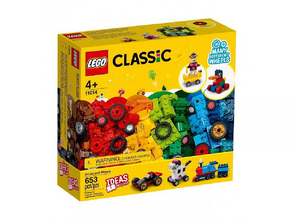 LEGO Classic Klocki na kółkach 11014