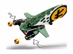 LEGO Ninjago Dżunglowy chopper Lioyda 71745