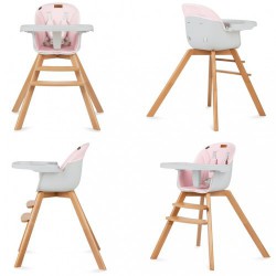 Kidwell Nobis krzesełko do karmienia Rosa pink