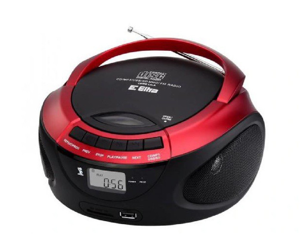Eltra Lila Radioodtwarzacz CD MP3 USB SD czarny