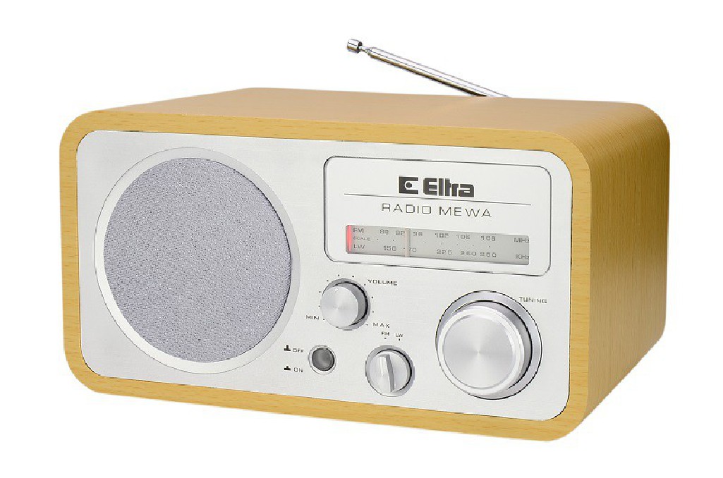 Eltra Mewa 3388 radio srebrne