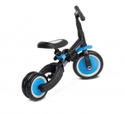 Caretero Fox Toyz 2w1 Rowerek biegowy trójkołowy niebieski