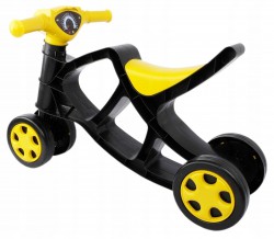 Doloni Toys jeździk biegowy żółty