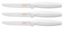 Fiskars 1015988 zestaw 3 noży białe