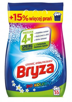 Bryza Spring Freshness Proszek do prania tkanin kolorowych 3,575 kg