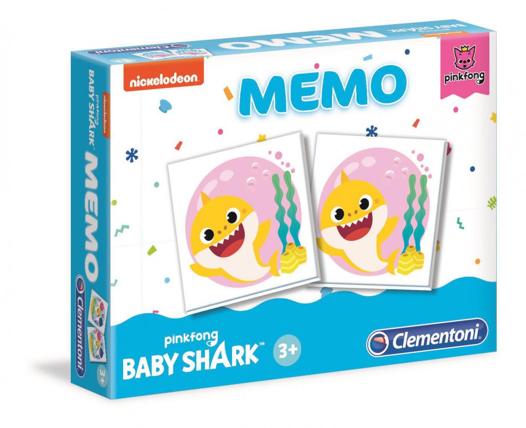Clementoni Baby Shark 18100 gra memo