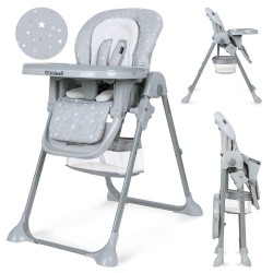 Kidwell Ami Stars krzesełko do karmienia grey