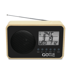 Radiobudzik Gotie GRA-110C