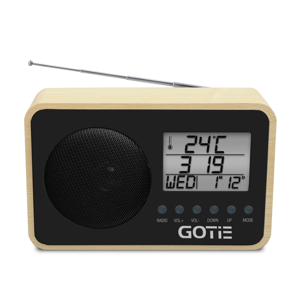 Radiobudzik Gotie GRA-110C