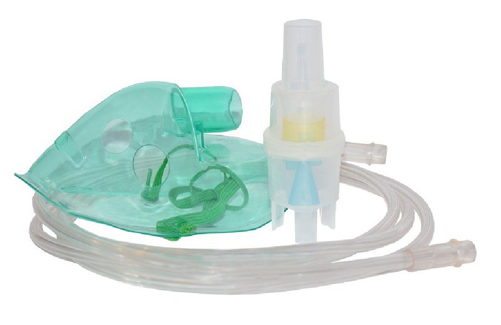 Intec zestaw do inhalacji dla dorosłych: nebulizator, przewód, maska
