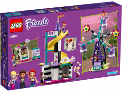 LEGO Friends Magiczny diabelski młyn i zjeżdżalnia 41689