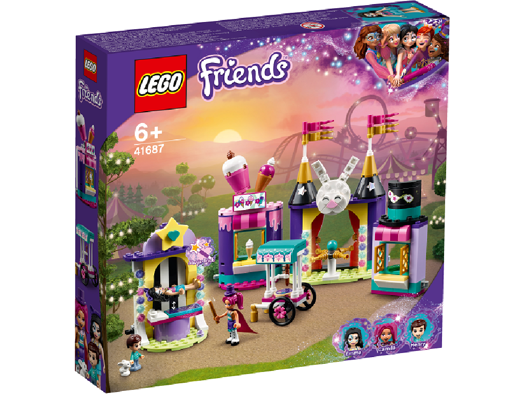 LEGO Friends Magiczne stoiska w wesołym miasteczku 41687