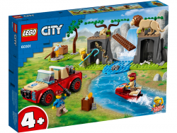 LEGO City Terenówka ratowników dzikich zwierząt 60301