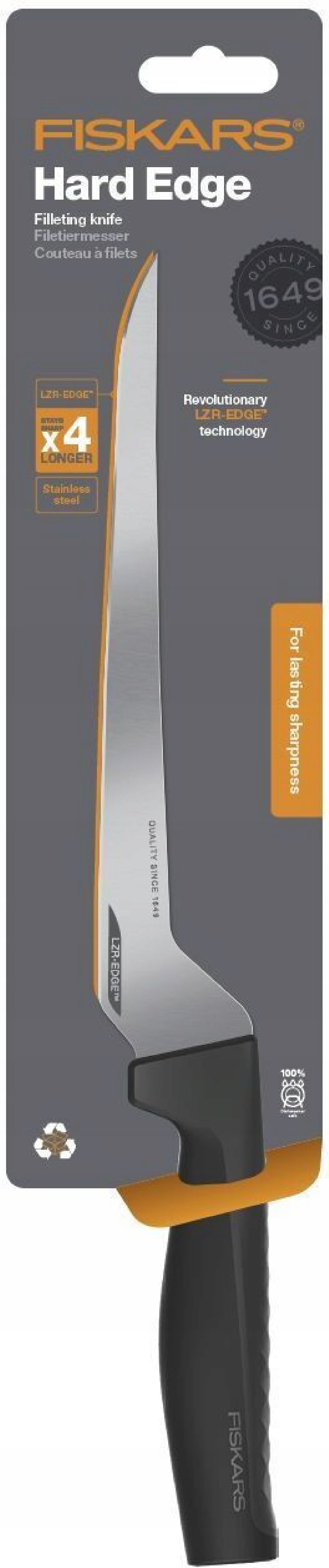 Nóż do filetowania Fiskars Hard Edge 1054946 21 cm