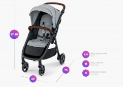 Baby Design Look gel wózek spacerowy 107/2021