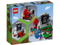 LEGO Minecraft Zniszczony port 21172