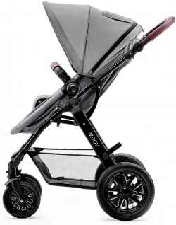 Kinderkraft Moov wózek wielofunkcyjny 3w1 grey