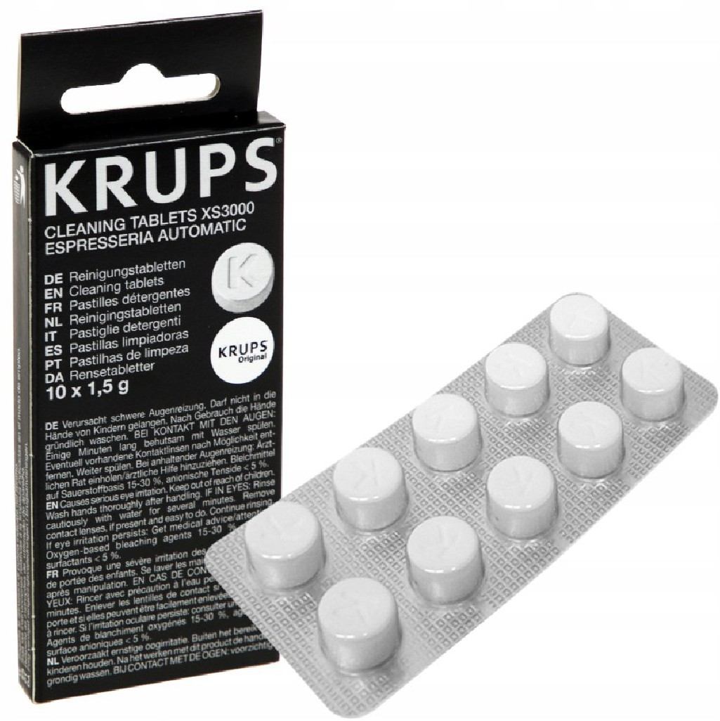 Krups XS 3000 tabletki czyszczące