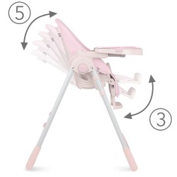 Kidwell Bento krzesełko do karmienia pink