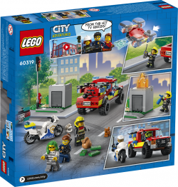 LEGO City Akcja strażacka i policyjny pościg 60319