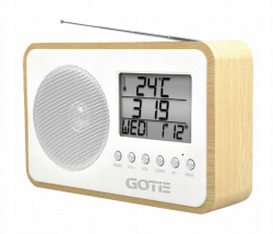 Radiobudzik Gotie GRA-110B
