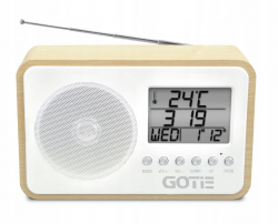 Radiobudzik Gotie GRA-110B
