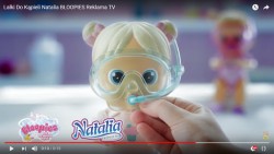 Natalia bloopies lalka do kąpieli chłopczyk rudy