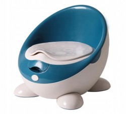 Primabobo nocnik Tron toaleta z miękką wkładką blue