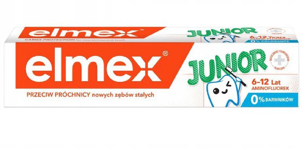 Elmex Junior Pasta do zębów dla dzici 6- 12 lat 75 ml